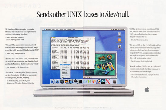 Unix on OS X